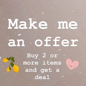 Make me an offer 🥰